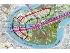 Tp. Hồ Chí Minh đầu tư 5.200 tỷ đồng để xây cầu Thủ Thiêm 4 nối Quận 7 - Quận 2